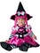 Child&#x27;s Cute Pink Wee Witch Baby Costume